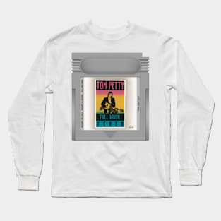 Full Moon Fever Game Cartridge Long Sleeve T-Shirt